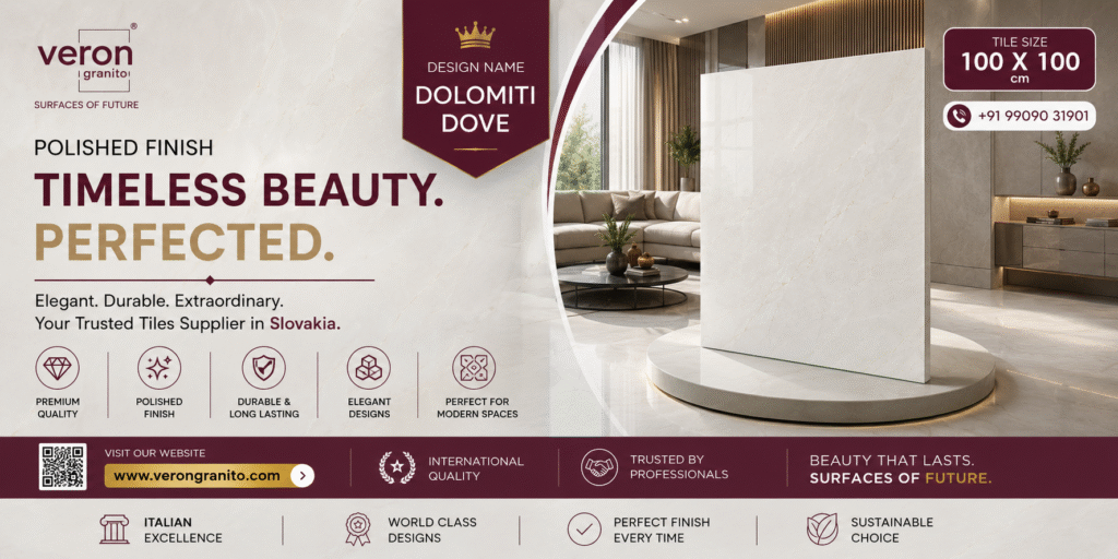 Polished Finish Tiles Exporter in Košice